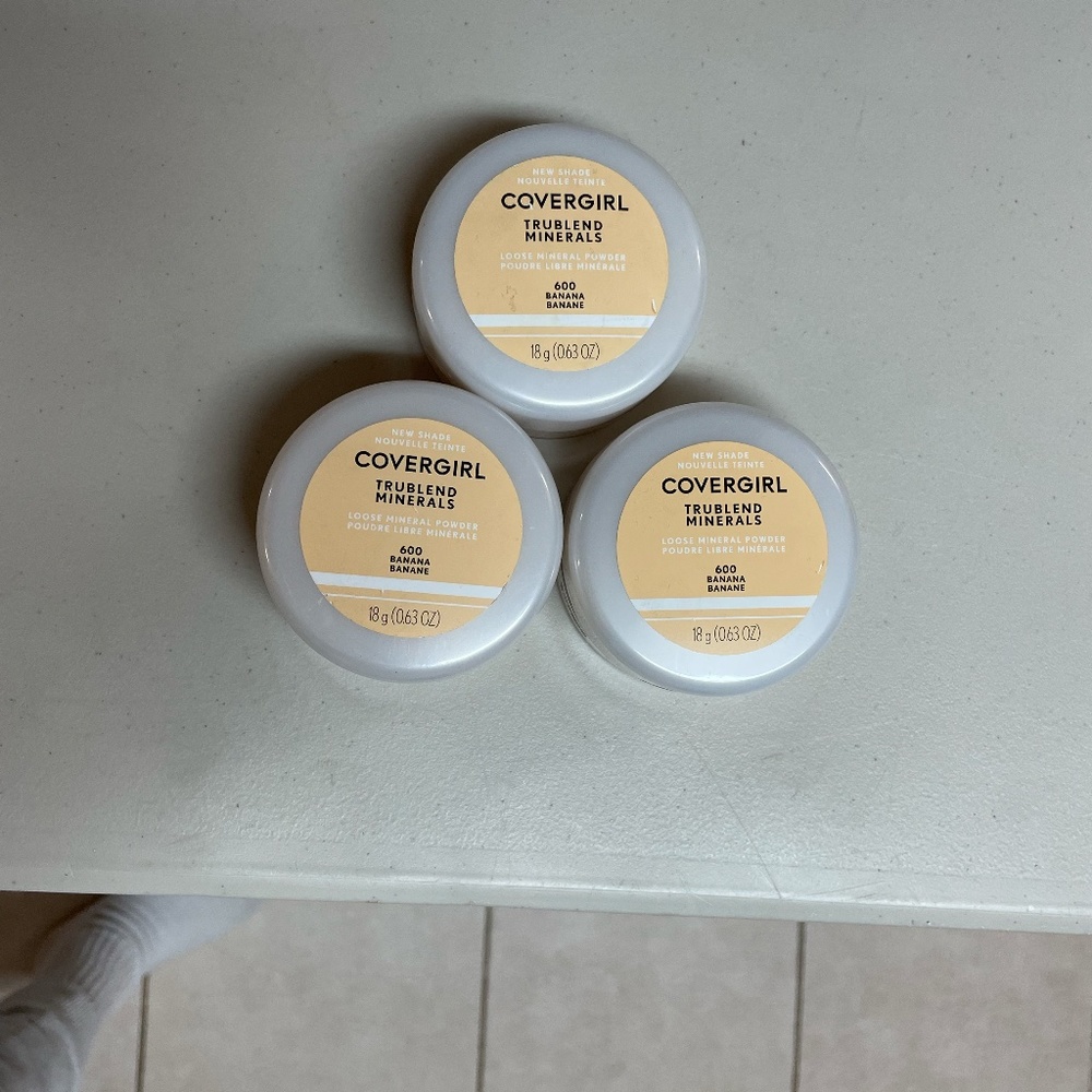 PACK OF 3 COVERGIRL TRUBLEND MINERALS LOOSE MINERAL POWDER